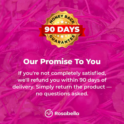ROSABELLA ORGANIC BEET ROOT CAPSULES- 130OMG BEET RO0T POWDER AIDSHEALTHY CIRCULATION & VITALITY, NON-GMO, BEET ROOT SUPPLEMENT